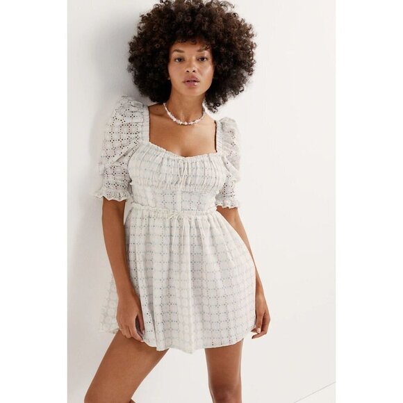 For Love And Lemons Dresses & Skirts - For Love & Lemons White Libby Mini Dress $220